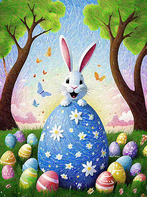 Nature Wall Art featuring the digital art Springtime Surprise by Rafael Salazar