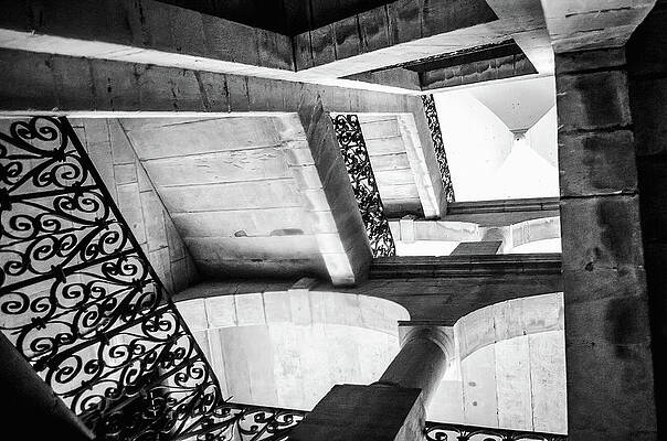 Wall Art featuring the photograph Square Spiral by Steven Nelson
