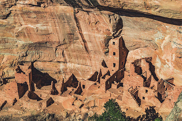 Prehistoric Photograph - Square Tower House 2, Mesa Verde, Colorado by Abbie Warnock