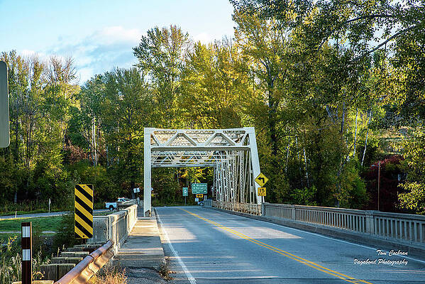 State Route 20 Photograph - SR 20 Bridge Over Methow In Winthrop by Tom Cochran