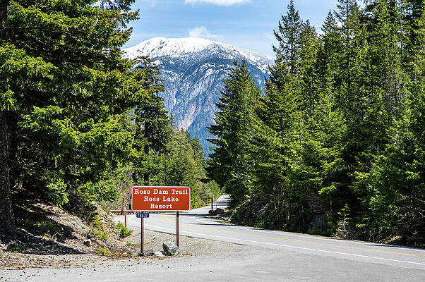 State Route 20 Photograph - SR 20 Opened Yesterday by Tom Cochran