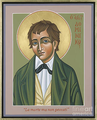 St Dominic Savio Religious Icon Wall Art