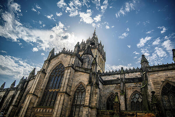 David Photograph - St Giles Cathedral Edinburgh Scotland by David Hart