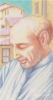 St. Ignatius at Prayer in Rome Wall Art
