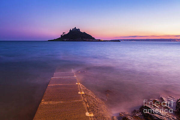 Dramatic Photograph - St Michael's Mount, Cornwall, England by Neale And Judith Clark