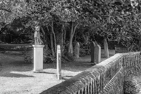Wall Art featuring the photograph St Nicholas Churchyard by Shirley Mitchell