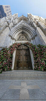 Majestic Photograph - St. Patrick's Cathedral, New York City 1 by John Twynam