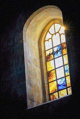Stained Glass Window by Ursula Abresch