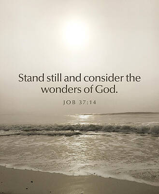 Christian Photograph - Stand Still by Greg Lane