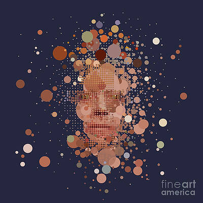 Wall Art featuring the digital art Starman by BFA Prints