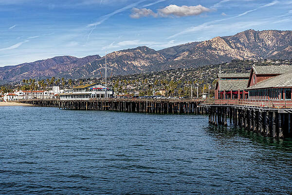 Photograph - Stearns Wharf by Kelley King
