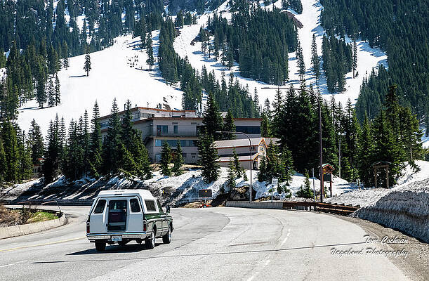May Photograph - Stevens Pass Ski Resort In May by Tom Cochran