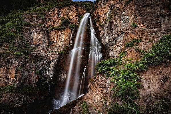 Stewart Falls, Provo Canyon, Utah by Abbie Warnock