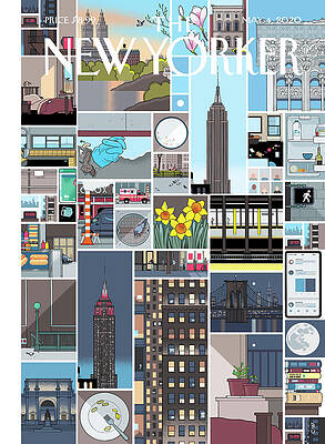 New York City Collage Wall Art