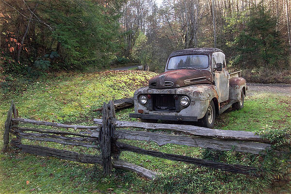 Country Photograph - Still On The Road by Marcy Wielfaert