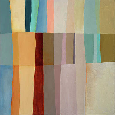 Colorful Geometric Collage Wall Art