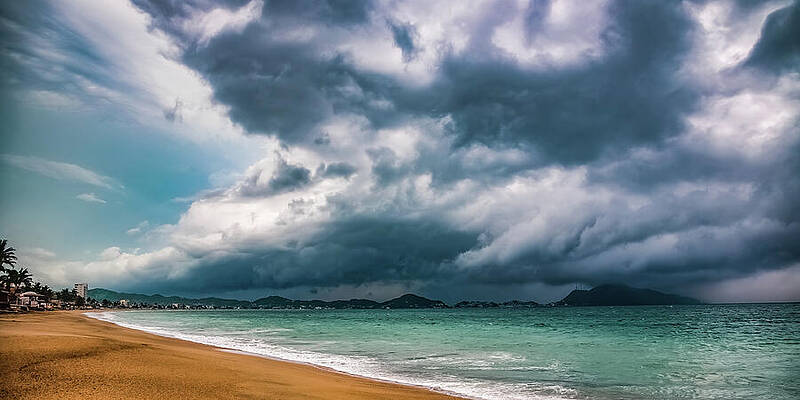 Photograph - Storm Over Manzanillo Mexico by Tommy Farnsworth