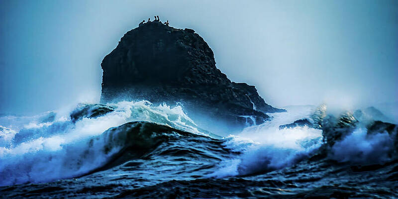 California Wall Art featuring the photograph Stormy Day Along Highway 1 by Tommy Farnsworth