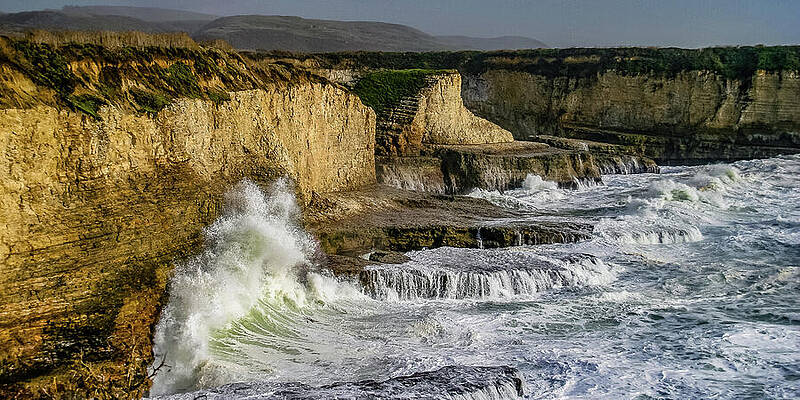 California Wall Art featuring the photograph Stormy Day Davenport California by Tommy Farnsworth