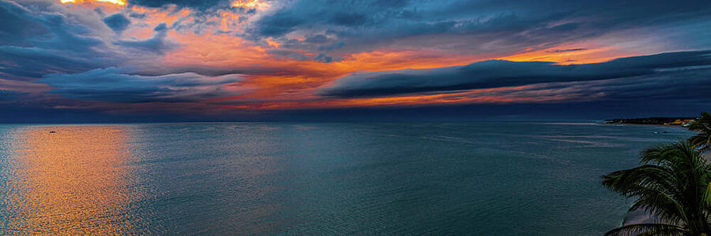 Sunrise Wall Art featuring the photograph Stormy Day Sunrise Mazatlan by Tommy Farnsworth