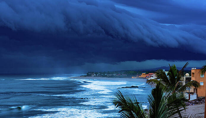 Nature Wall Art featuring the photograph Stormy Morning Over Mazatlan by Tommy Farnsworth