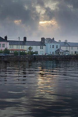 Reflection Wall Art featuring the photograph Strandside Sun Trying by Mark Callanan