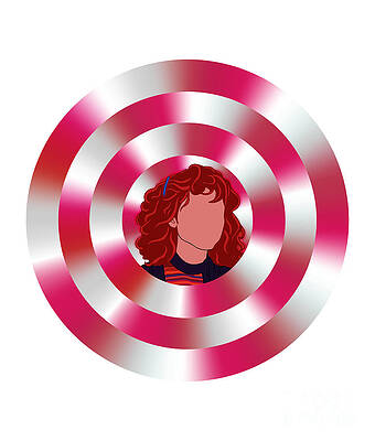 Wall Art featuring the digital art Stranger Things Hypnotize Mesmerize Nancy by Kirania Finest