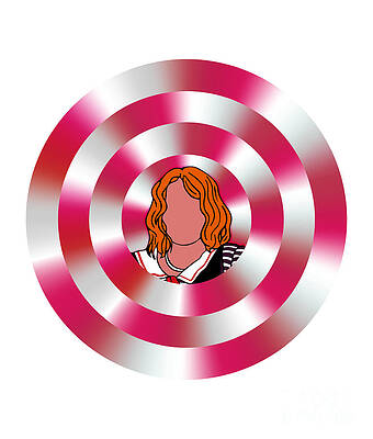 Wall Art featuring the digital art Stranger Things Hypnotize Mesmerize Robin by Kirania Finest