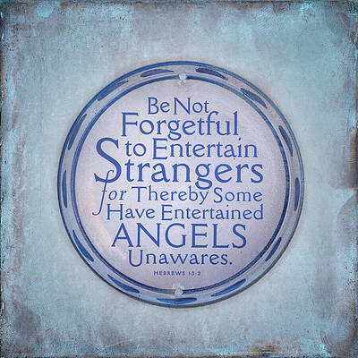 Wall Art featuring the photograph Strangers And Angels by Mary Lee Dereske