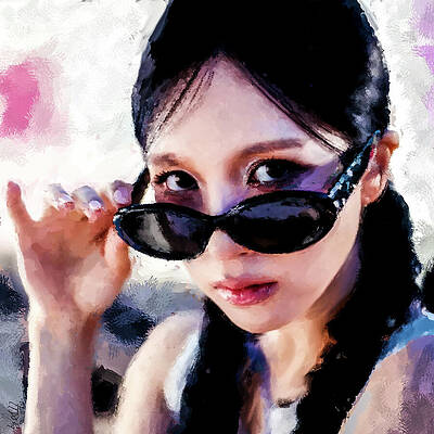 Expression Wall Art featuring the digital art Strategy by Gradify Creations