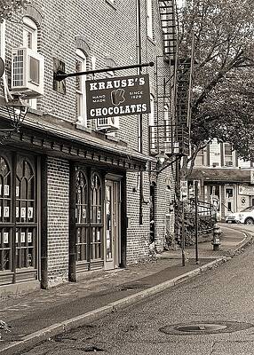 Wall Art featuring the photograph Street Shot1 by John Linnemeyer