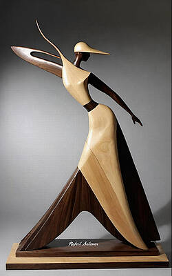 Wall Art featuring the digital art Stride Of Grace by Rafael Salazar