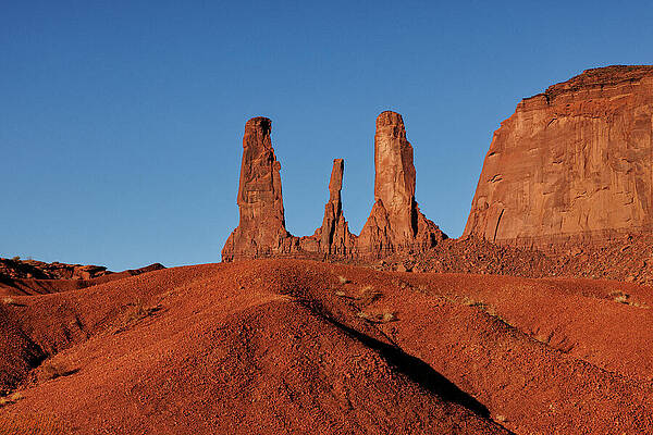 Monument Valley Rock Towers Photograph