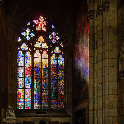 Stunning Stained Glass Window Wall Art