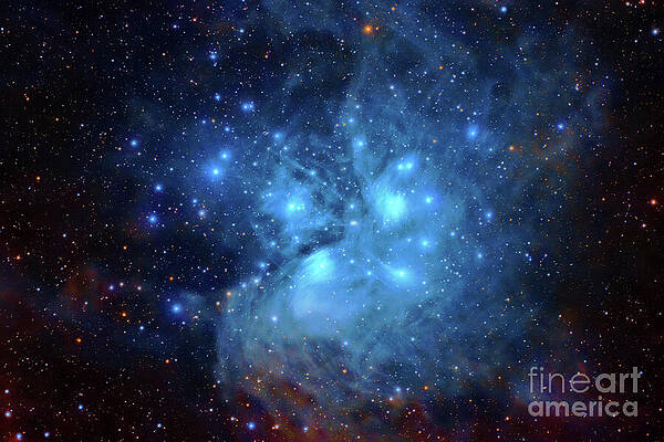Stunning View of the Pleiades Cluster by Stefano Senise