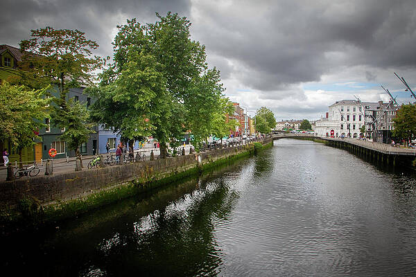 Reflection Wall Art featuring the photograph Sullivans Quay, Cork City by Mark Callanan