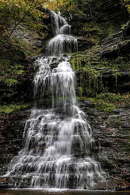 Wall Art featuring the photograph Summer At Cathedral Falls by Flees Photos