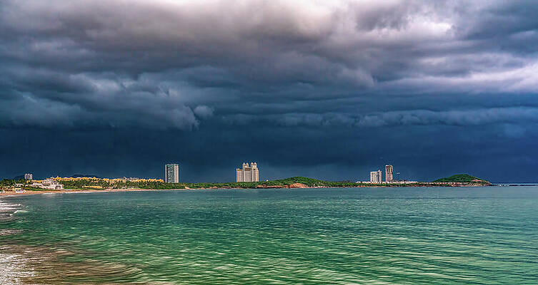 Sunrise Wall Art featuring the photograph Summer Morning Sunrise In Mazatlan Mexico by Tommy Farnsworth