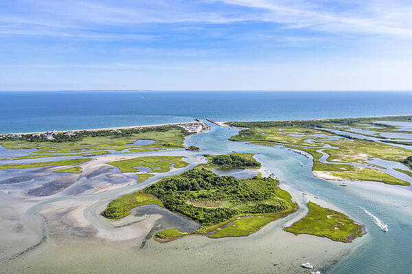 Seascape Photograph - Summer Playground by Veterans Aerial Media LLC