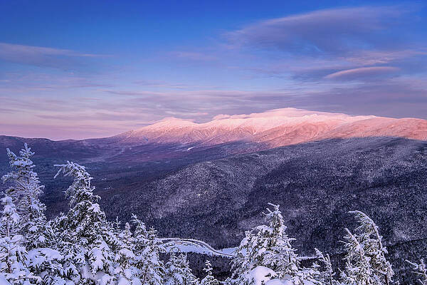 Wall Art featuring the photograph Summit Views, Winter On Mt. Avalon by Jeff Sinon