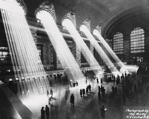 Grand Central Sunbeams Wall Art