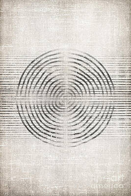 Circular Geometric Pattern Digital Art
