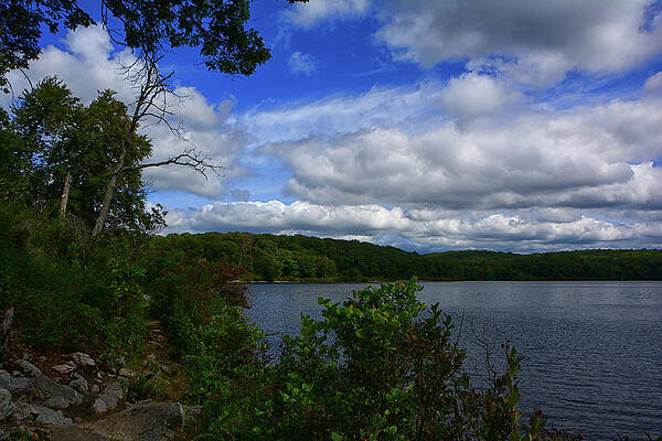 Wall Art featuring the photograph Sunfish Pond New Jersey Appalachian Trail by Raymond Salani III