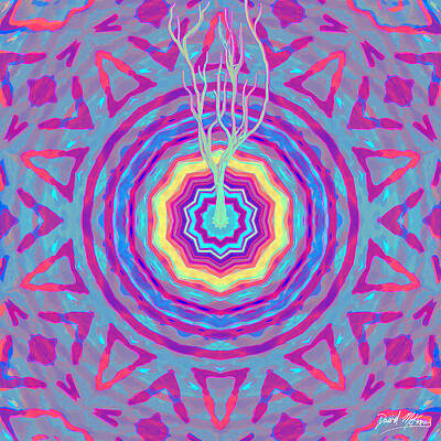 Tree Wall Art featuring the digital art Sung III by David McKinney