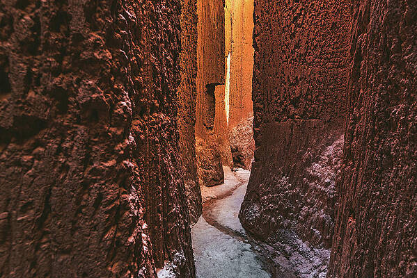 Park Photograph - Sunlit Maze, Cathedral Gorge, Nevada by Abbie Warnock