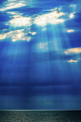 Mexico Wall Art featuring the photograph Sunrays Mazatlan Mexico by Tommy Farnsworth