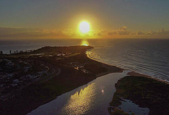 Natural Wall Art featuring the photograph Sunrise At Long Reef by Andre Petrov