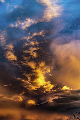 Sky Photograph - Sunrise Butte Montana by Tommy Farnsworth