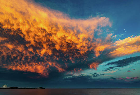 Sunrise Wall Art featuring the photograph Sunrise Clouds Mazatlan by Tommy Farnsworth