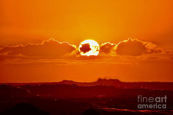 Wall Art featuring the photograph Sunrise Comfort Hawaii by Debra Banks